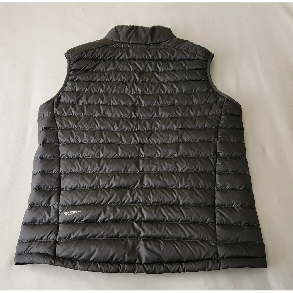 Jack Wolfskin Men's Passamani Down Vest 700 Fill Black Size XL HyperDRY